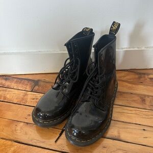 Dr. Martens Black Lace-Up Boots